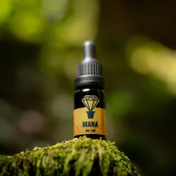 Bylinný Olej MANA s Astaxanthinem, 15% CBD + CBG, 10 ml