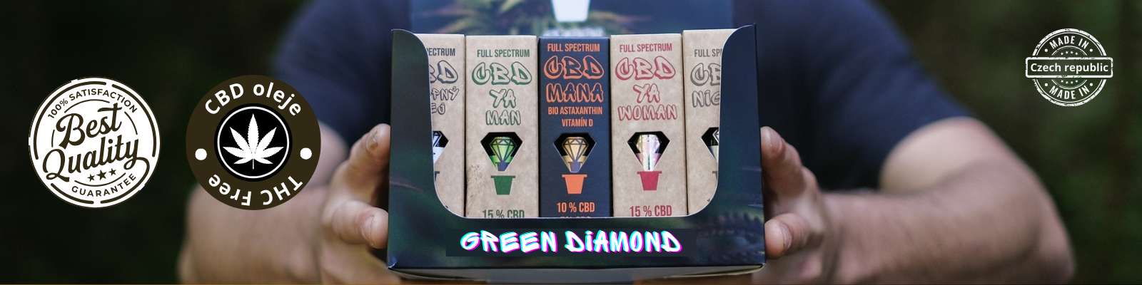 Bylinné oleje Green Diamond